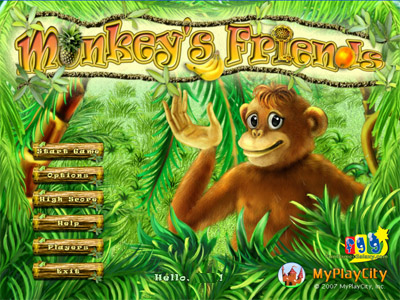 Screenshot #1 Monkey's Friends