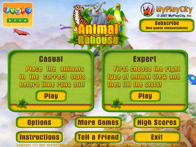 animal games