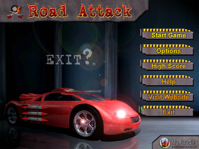 لعبة طريق الهجوم Road Attack