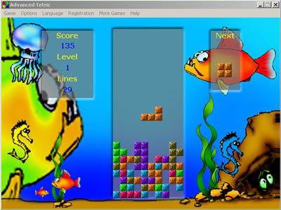 Screenshot of Advanced Tetric 5.1