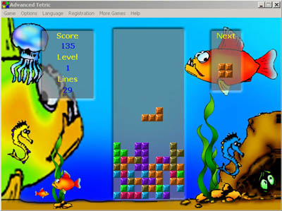 Screenshot of Advanced Tetric