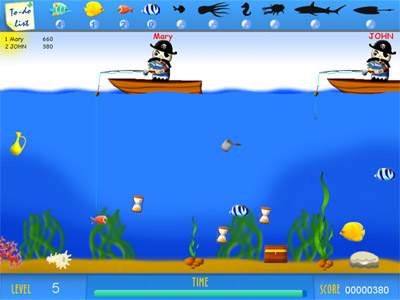 Screenshot of Crazy Fishing Multiplayer 3.0