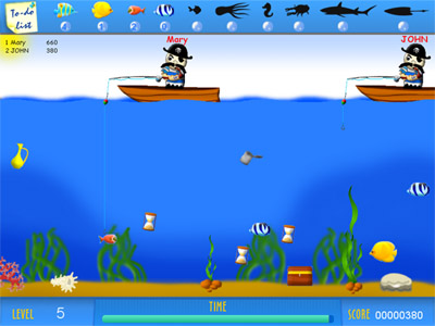 Screenshot of Crazy Fishing Multiplayer