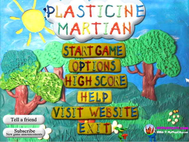 Plasticine Martian