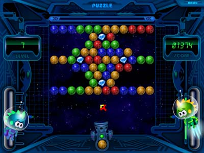 Shooting Balls Gallery screenshot