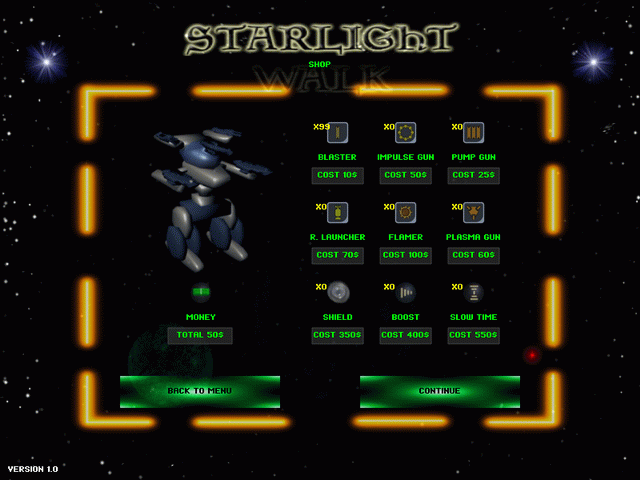 Starlight Walk - Game walk through