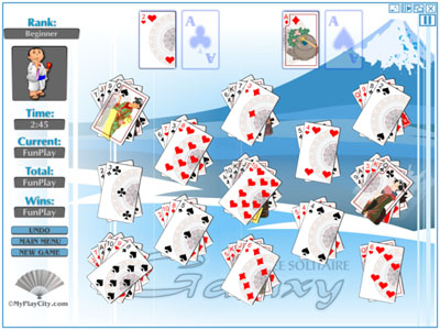 FREE SOLITAIRE GALAXY - Solitario gratis
