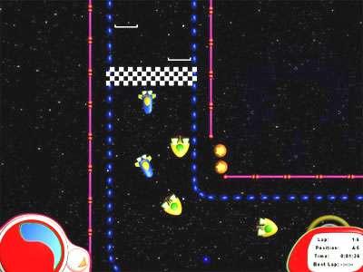 SPACE RACE MANIA - Jeu d'espace