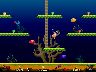 TREASURE FROGMAN - Frog Games