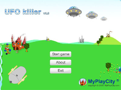 Screenshot of UFO Killer