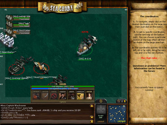 Screenshot #1 Seafight