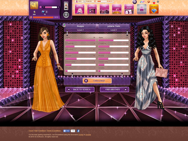 Screenshot #1 Lady Popular Fashion Arena