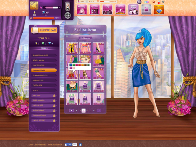 Screenshot #2 Lady Popular Fashion Arena