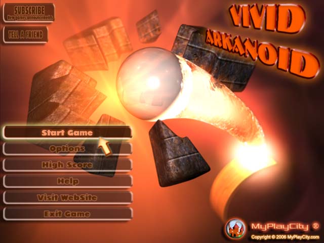 Screenshot #1 Vivid Arkanoid