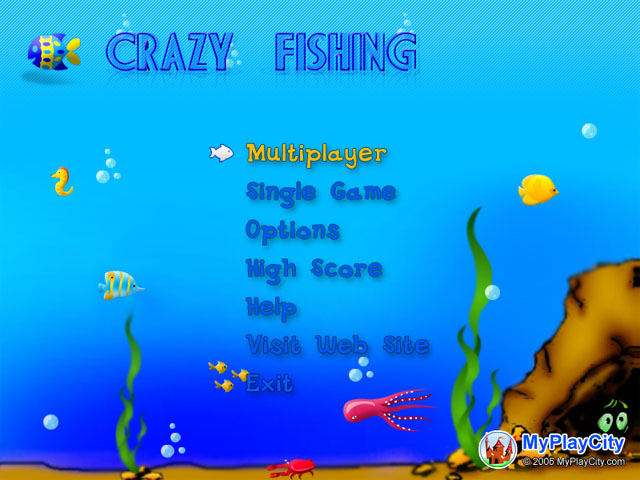 Screenshot #1 Crazy Fishing Multiplayer
