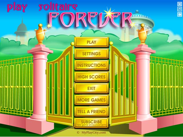 Screenshot #1 Play Solitaire Forever