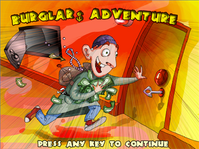 Screenshot #1 Burglars Adventure