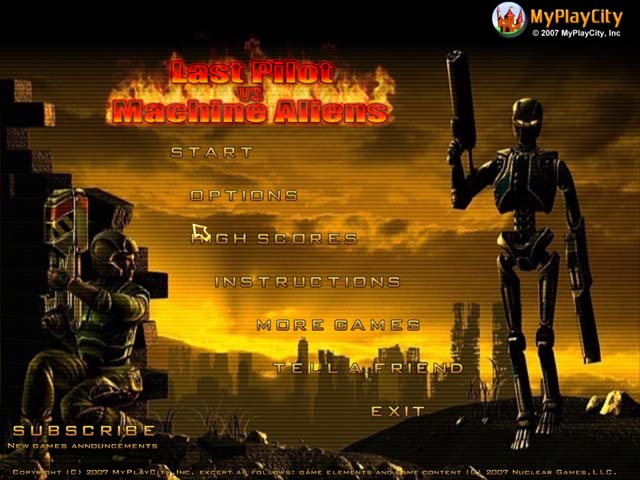 Screenshot #1 Last Pilot Vs Machine Aliens