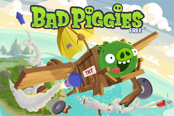 Screenshot #1 Bad Piggies Review